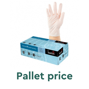 Nitrile Soft White Powderfree X-Small - Bastion - Pallet 60 cartons